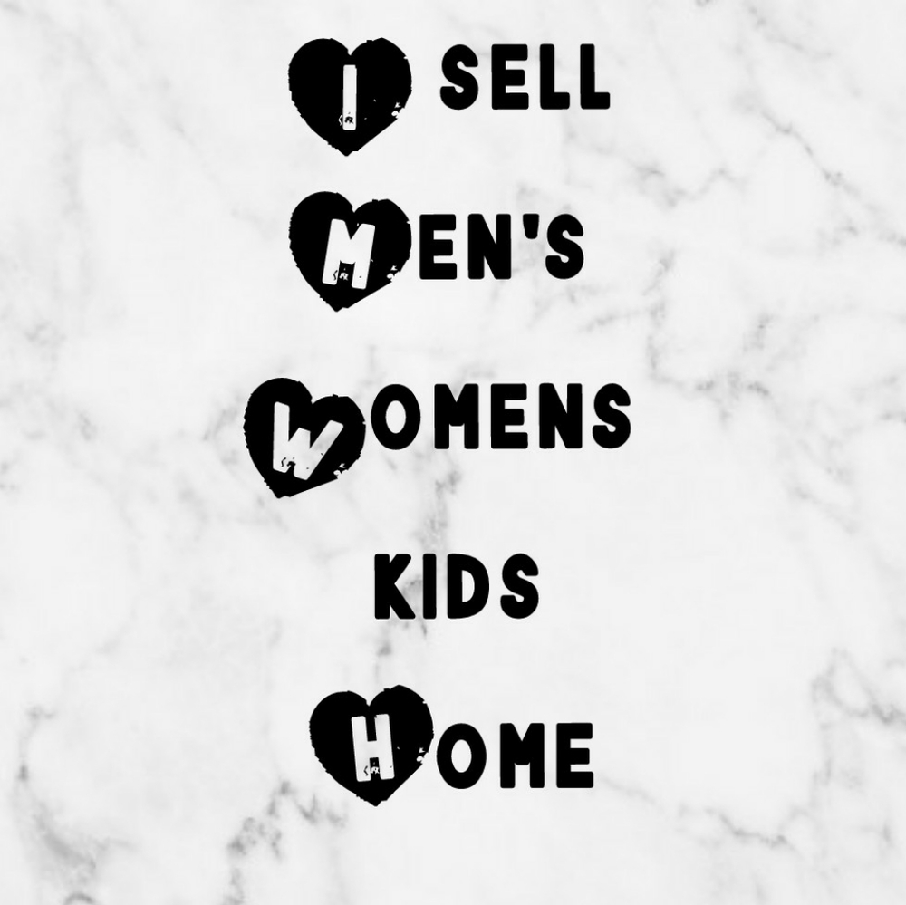 I sell everything